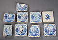 Samling fliser hollandske m.m. ca. 50