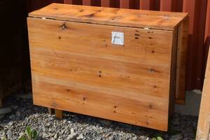 Slagbord, 2 st slag, 100x30 cm, H 77 cm