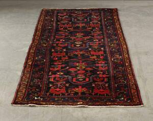 Orientalsk håndknyttet løber, 104x304 cm.