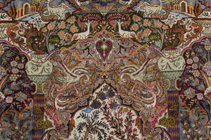 Matta, Figural Kashmar, Persien, 400x293