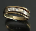 Scrouples. Ring 14 kt guld og hvidguld