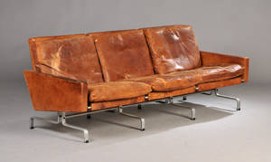 Poul Kjærholm 1929-1980. Sofa model PK-313, Kold Christensen