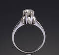 Vintage diamant solitairering, ca. 0.50 ct,