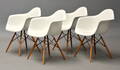 Charles Eames. Fire armstole, model DAW 4 Denne vare er sat til omsalg under nyt varenummer 4565394