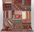 Persisk Patchwork kelim, 278 x 205 cm.