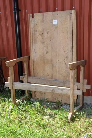 Bockbord, dubbelbock, 85x155 cm