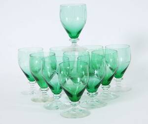 Glas på fot 11st