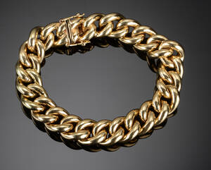 Armlænke af guld, 14 kt. 