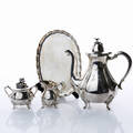 Kaffeservis silver 