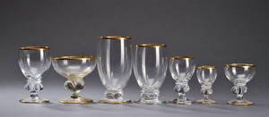 Holmegaard Glasværk. Gisselfeld glasbesætning. 54