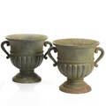 Gjutjärnsurnor 1 par