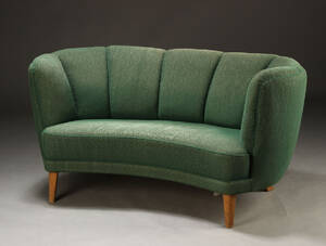 Dansk møbelproducent. Banansofa, 1940erne