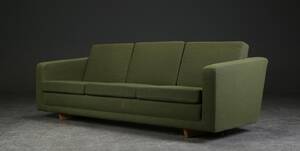 Børge Mogensen. Tre-pers. sofa, model 205 