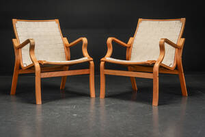 Finn Østergaard. To lænestole, model Alber 2