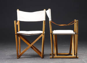 Mogens Koch 1898-1992. Par foldestole. 2