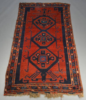 Orientalsk tæppe, 293 x 158 cm