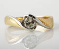 Diamant solitairering, ca. 0.30 ct