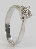 Solitairering, ca. 0.55 ct.