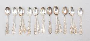 Kaffeskedar, Gewe, silver