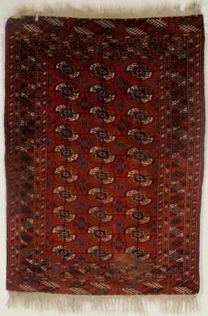Turkmensk Bokhara tæppe, 160x110 cm.