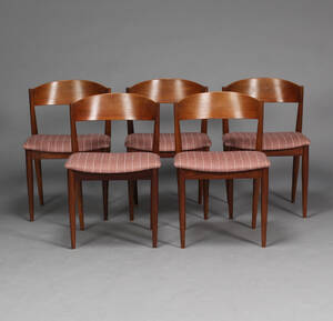 Dansk møbelproducent, spisestole, teaktræ 5