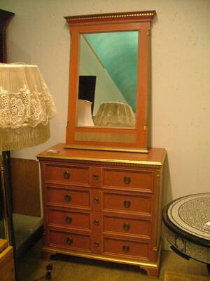 Byrå , spegel