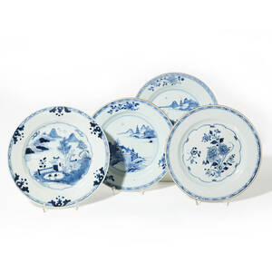 Tallrikar Kina 1700-tal