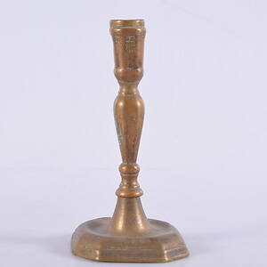 LJUSSTAKE, brons, 1700-tal.