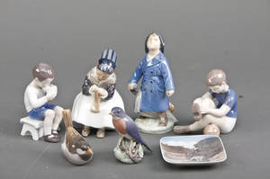 Bing og Grøndahl og Kgl. P - samling figurer 7