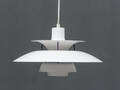 Poul Henningsen, PH5-pendel, hvidlakeret  