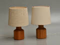 Kirk par bordlamper i teak 2
