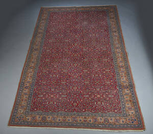 Orientalsk tæppe, uld på bomuld, 280 x 185 cm