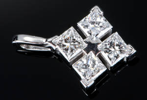 Diamantvedhæng - ca. 1.04 ct.