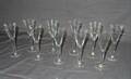 10st Snapsglas olika storlekar H87