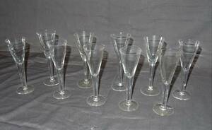 10st Snapsglas olika storlekar H87