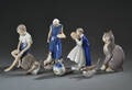 Royal Copenhagen og Bing  Grøndahl. En samling figurer af porcelæn 7