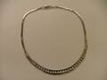 Collier, vitguld med briljanter 1