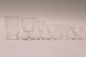 Glasservis-delar