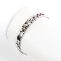 Armband 18 k vitguld diamanter