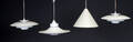 Louis Poulsen, Horn, m.fl. Fire loftlamper