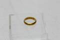 RING, slät, guld, 23 k, 6,9 g