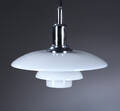 Poul Henningsen. PH 32 pendel af opalglas 