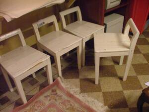 Stolar, 4 st. Allmoge