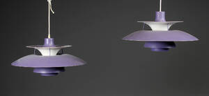 Poul Henningsen. Par PH5-pendler 2