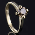 Solitaire ring ca. 1.03 ct.