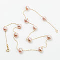 Collier 14 k guld