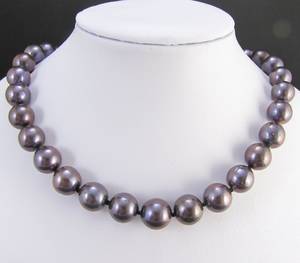 Tahitizuchtperl Collier, ca. 10,8 mm - 13,3 mm
