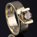 Solitaire ring ca. 1.13 ct.