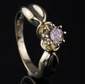 Solitaire ring ca. 0.57 ct.