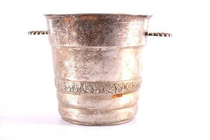 CHAMPAGNEKYLARE, vitmetall, Art-Deco, 1900-tal.